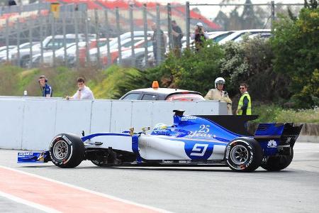 Marcus Ericsson - Sauber - Formel 1 - Test - Barcelona - 8. März 2017
