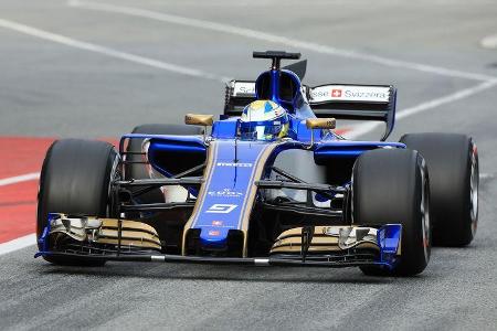 Marcus Ericsson - Sauber - Formel 1 - Test - Barcelona - 8. März 2017