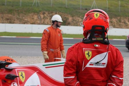 Kimi Räikkönen - Ferrari - Formel 1 - Test - Barcelona - 8. März 2017