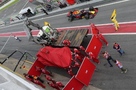 Kimi Räikkönen - Ferrari - Formel 1 - Test - Barcelona - 8. März 2017