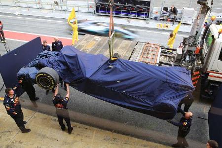 Max Verstappen - Red Bull - Formel 1 - Test - Barcelona - 8. März 2017