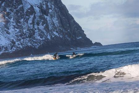 VW T6 California Bulli Camping Lofoten Norwegen