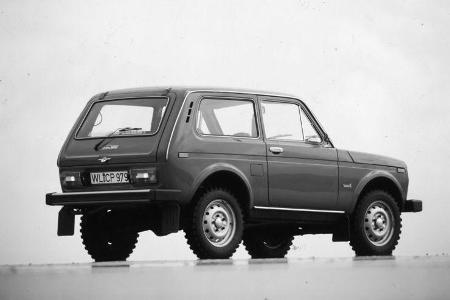 1978 begann die Produktion des Lada Niva in Togliattigrad an der Wolga als erstes komplett selbst und ohne Fiat-Hilfe entwic...