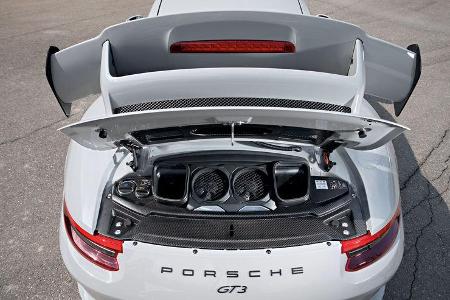 Porsche 911 GT3 991.2 - Saugmotor - Sechszylinder-Boxermotor - Handschaltgetriebe