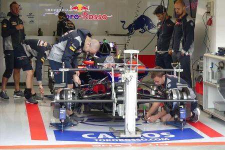 Toro Rosso - GP Ungarn 2017 - Budapest - Formel 1 - Donnerstag - 27.7.2017