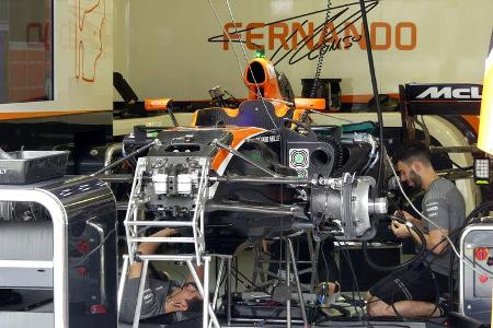 McLaren-Honda - Red Bull - GP Ungarn 2017 - Budapest - Formel 1 - Donnerstag - 27.7.2017