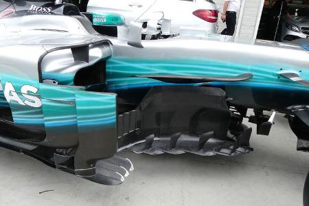 Mercedes - GP Ungarn 2017 - Budapest - Formel 1 - Donnerstag - 27.7.2017