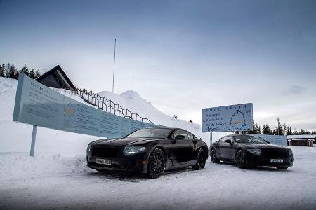 Erprobung Bentley Continental GT