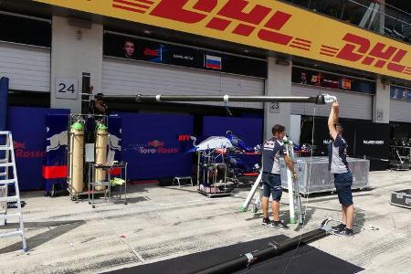 Toro Rosso - GP Österreich 2017 - Spielberg - Formel 1 - Mittwoch - 5.7.2017