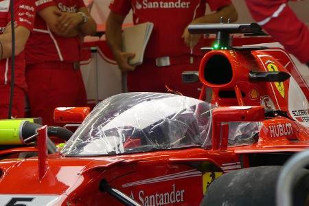 Shield - Ferrari - Formel 1 - GP England - 13. Juli 2017