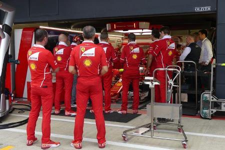Shield - Ferrari - Formel 1 - GP England - 13. Juli 2017