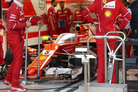 Shield - Ferrari - Formel 1 - GP England - 13. Juli 2017