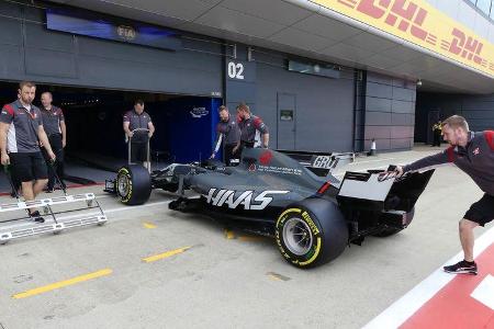 Haas F1 - Formel 1 - GP England - 13. Juli 2017