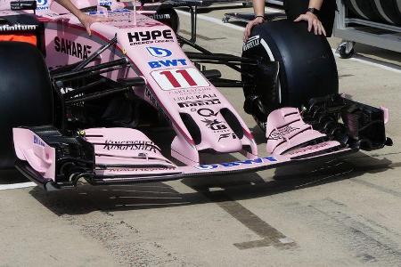 Force India - Formel 1 - GP England - 13. Juli 2017