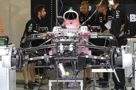 Force India - Formel 1 - GP England - 13. Juli 2017