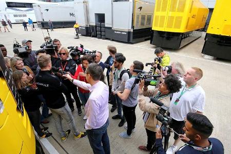 Nico Hülkenberg - Renault - Formel 1 - GP England - 13. Juli 2017