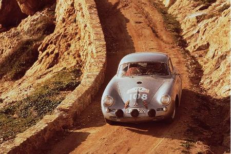 Porsche-Urgestein Herbert Linge fuhr zusammen mit Paul-Ernst Strähle bei der Tour de Course 1960 im 356 B Carrera zum Sieg.