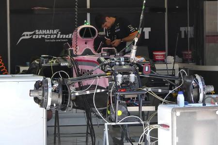 Force India - GP Österreich 2017 - Spielberg - Formel 1 - Donnerstag - 6.7.2017