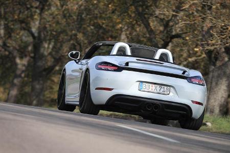 Techart-Porsche 718 Boxster S, Heckansicht