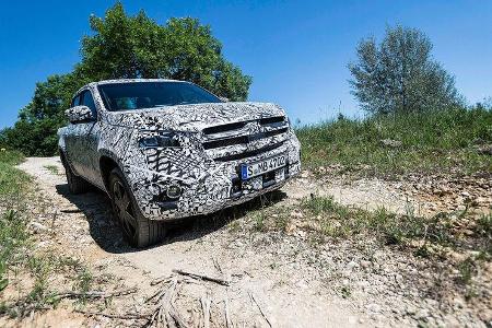 Mercedes X-Klasse Mitfahrt (2017)