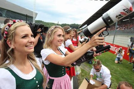 Formel 1 - Grid Girls - GP Österreich 2017