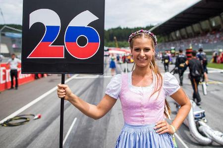 Formel 1 - Grid Girls - GP Österreich 2017