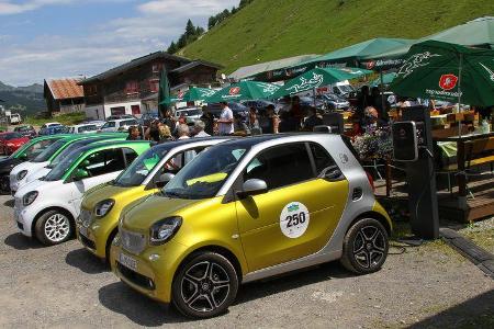 Silvretta Classic 2017, Mittagspause E-Auto