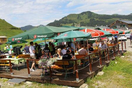 Silvretta Classic 2017, Mittagspause E-Auto