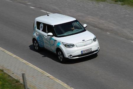 Silvretta Classic 2017, Mittagspause E-Auto