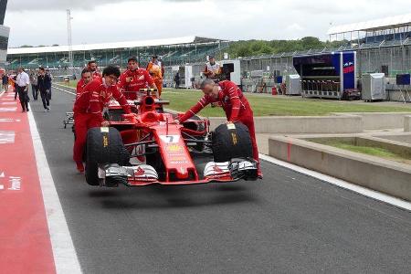 Kimi Räikkönen - Ferrari - Formel 1 - GP England - 14. Juli 2017