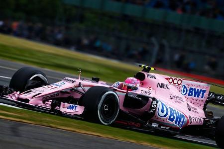 Esteban Ocon - Force India - Formel 1 - GP England - 14. Juli 2017