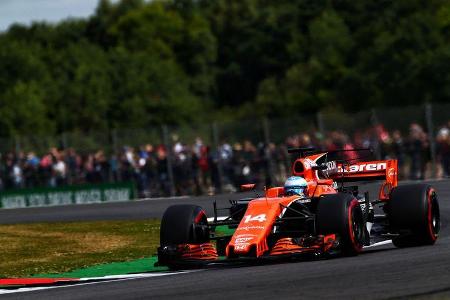 Fernando Alonso - McLaren - Formel 1 - GP England - 14. Juli 2017