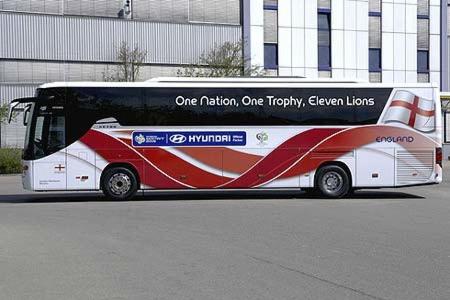 England:
One Nation, One Trophy, Eleven Lions
(Ein Land, ein Titel, elf Löwen)