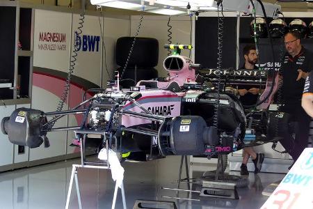 Force India - GP Österreich - Spielberg - Formel 1 - Freitag - 7.7.2017