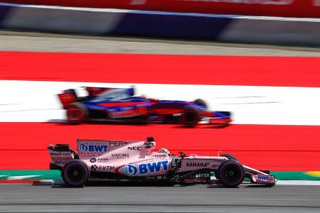 Sergio Perez - Force India - GP Österreich - Spielberg - Formel 1 - Freitag - 7.7.2017