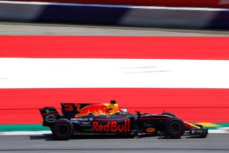 Daniel Ricciardo - Red Bull - GP Österreich - Spielberg - Formel 1 - Freitag - 7.7.2017