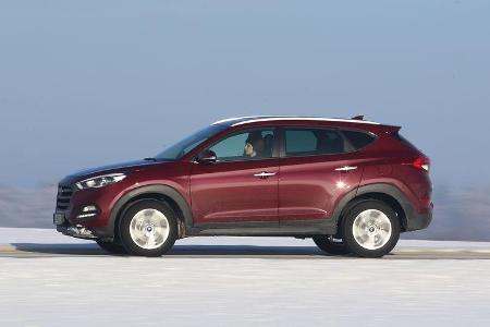 Hyundai Tucson 2.0 CRDi 4WD, Seitenansicht