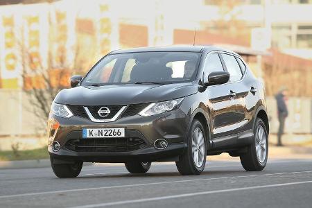 Nissan Qashqai 1.2 DIG-T, Frontansicht