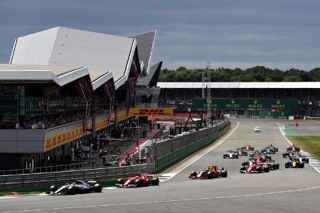 Start - Formel 1 - GP England - 16. Juli 2017