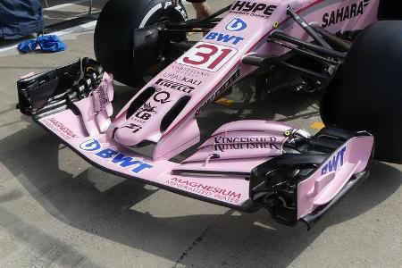 Technik-Updates - GP England 2017 - Force India