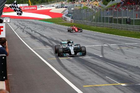Valtteri Bottas - Mercedes - GP Österreich 2017 - Spielberg - Rennen