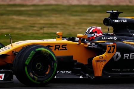 Nico Hülkenberg - Renault - Formel 1 - GP England - 15. Juli 2017