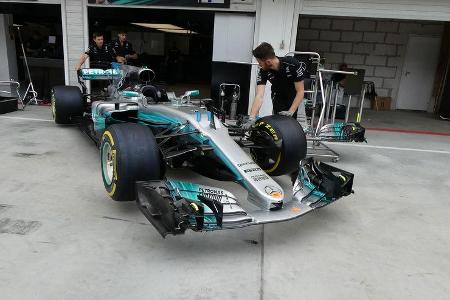 Mercedes - GP Ungarn 2017 - Budapest - Formel 1 - Donnerstag - 27.7.2017 Mercedes - GP Ungarn 2017 - Budapest - Formel 1 - Donnerstag - 27.7.2017