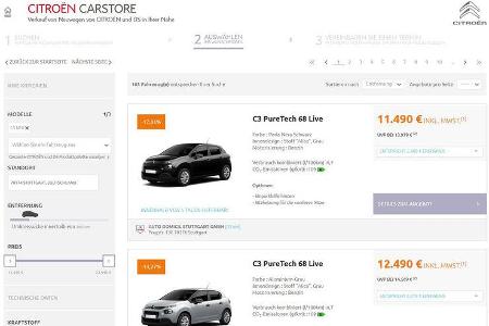 Citroën Autokauf Online