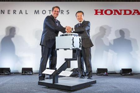 Honda GM Brennstoffzellenpartnerschaft