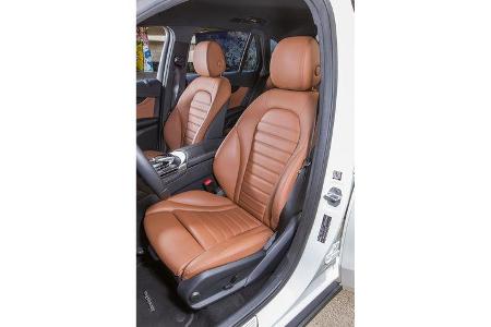 Mercedes GLC 250 d, Fahrersitz