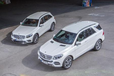 Mercedes GLC 250 d, Mercedes GLE 250 d,