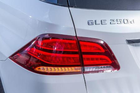 Mercedes GLE 250 d, Heckleuchte