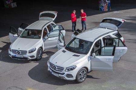 Mercedes GLC 250 d, Mercedes GLE 250 d,