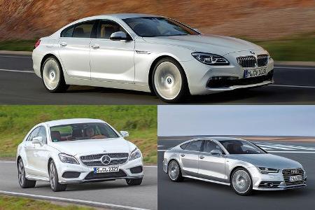 Klassenvergleich Audi BMW Mercedes 2016/17